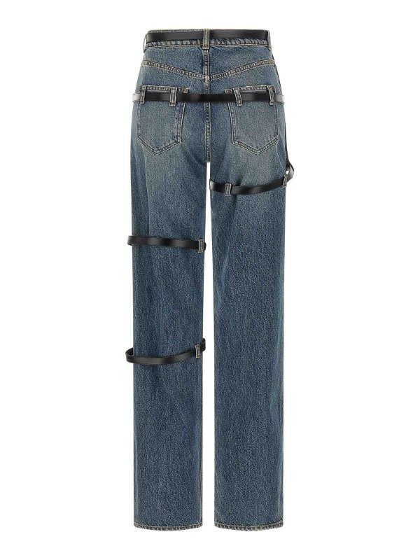 COPERNI: straight leg jeans online - Multi Belt Jeans