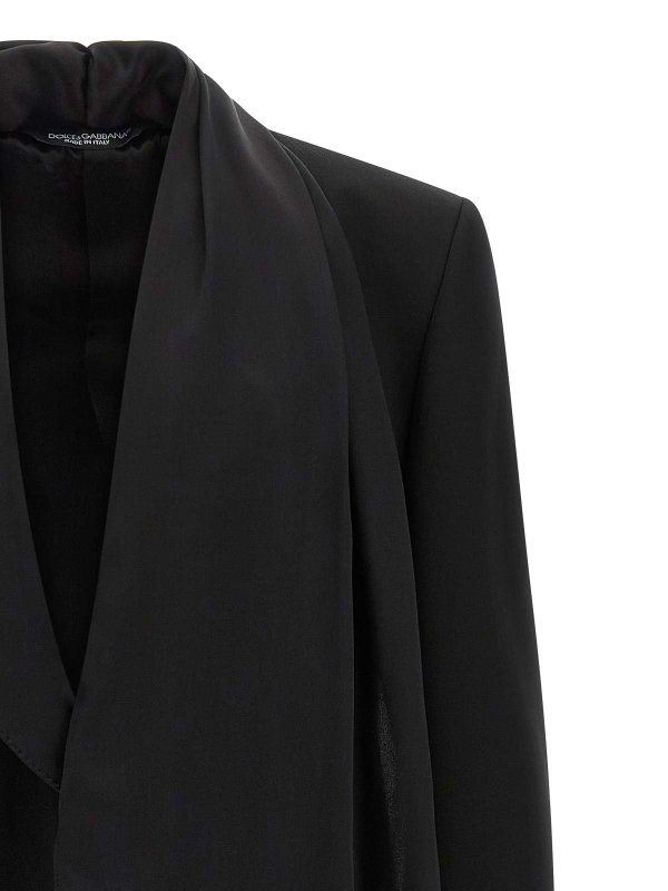 The Best Shops DOLCE & GABBANA: blazers - Shawl Neck Blazer