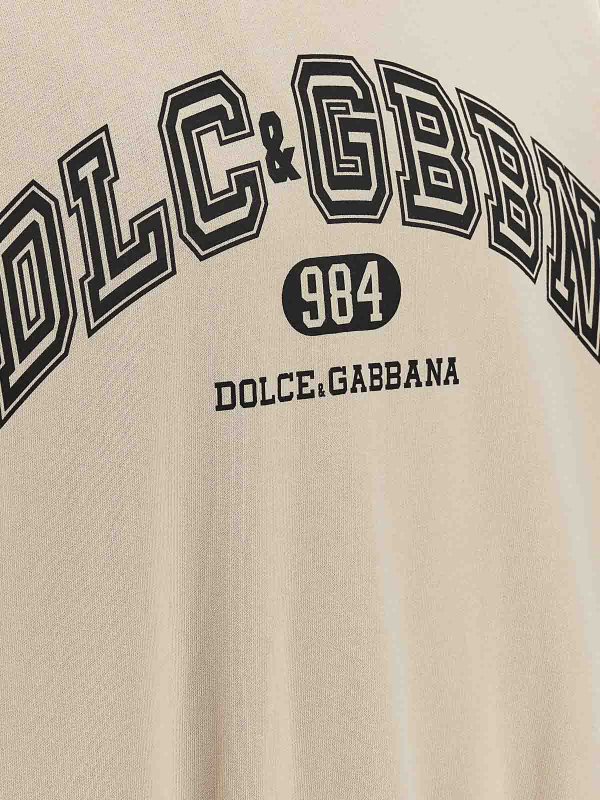 Sweatshirt - Beige shop online: DOLCE & GABBANA