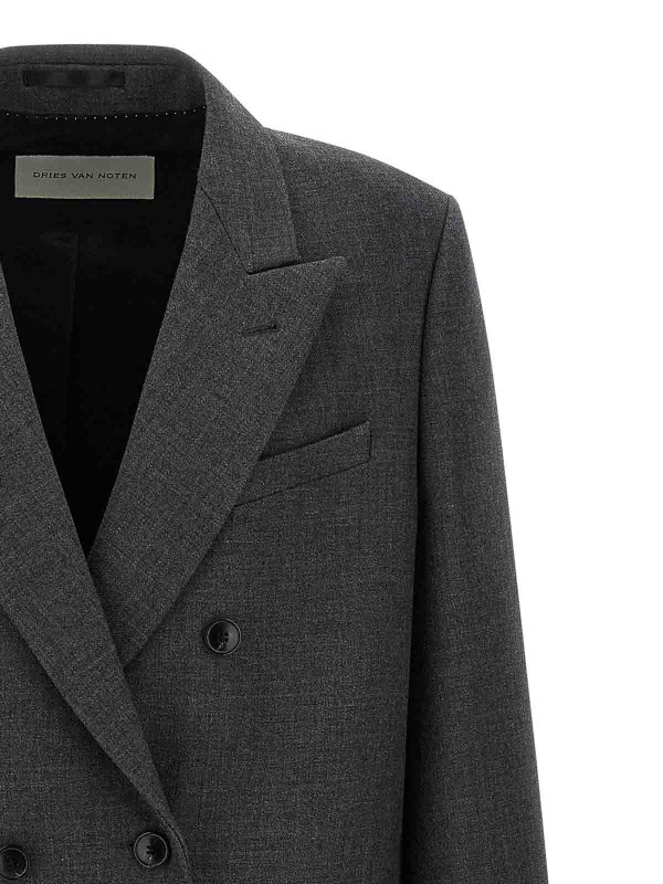 The Best Shops DRIES VAN NOTEN: cappotti trench - Cappotto Doppiopetto