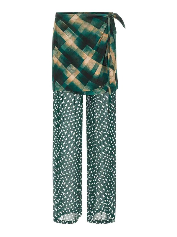 DRIES VAN NOTEN: Casual Hosen - Casual Hose - Bunt