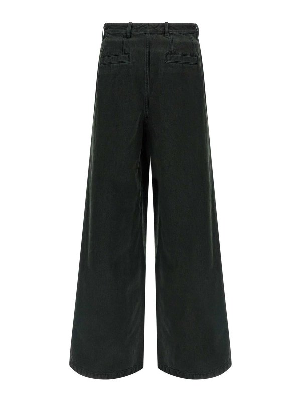 DRIES VAN NOTEN: Jeans patte d