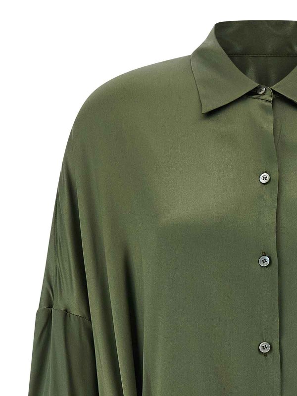 The Best Shops DRIES VAN NOTEN: Chemises - Chemise - Vert