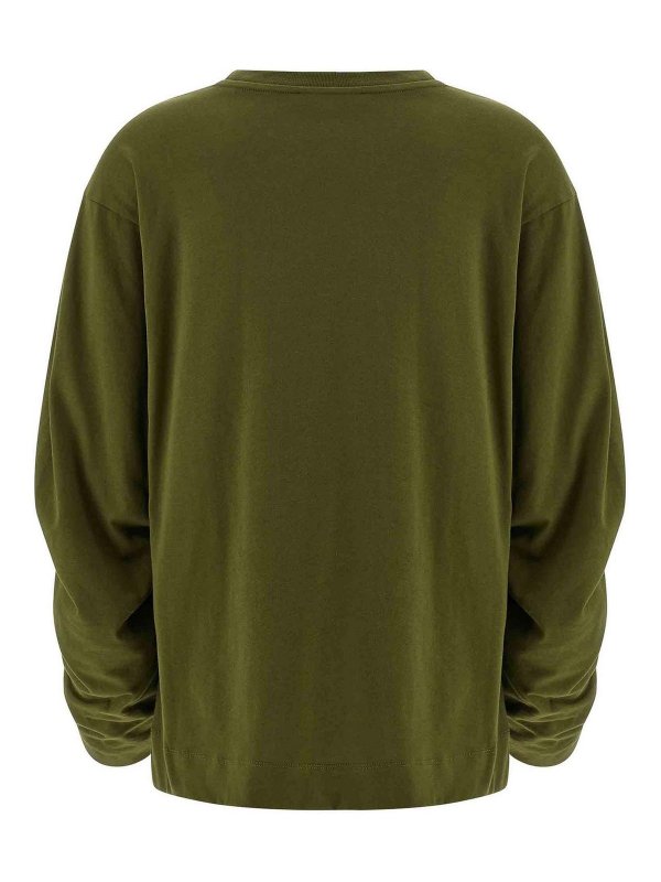 DRIES VAN NOTEN: T-shirts online - T-Shirt - Vert