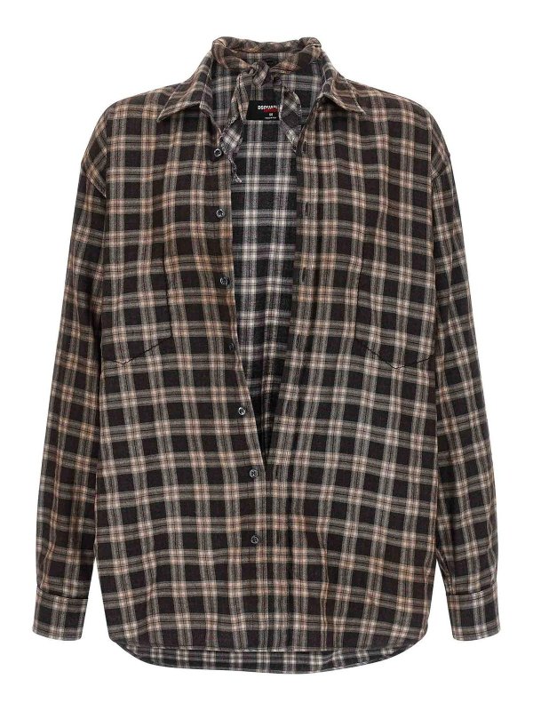 DSQUARED2: Chemises - Chemise - Multicolore