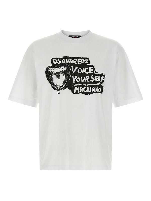 DSQUARED2: Tシャツ - Tシャツ - 白