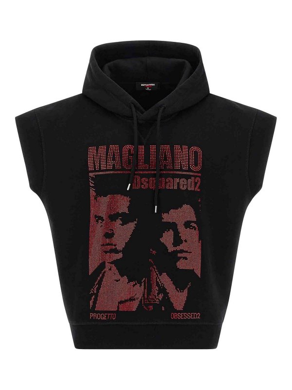 DSQUARED2: Sweatshirts & Sweaters - Magliano X  Capsule Hoodie