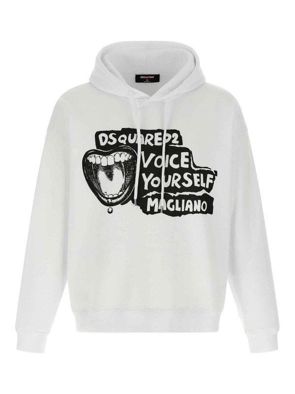 DSQUARED2: Sweatshirts & Sweaters - Magliano X  Capsule Hoodie