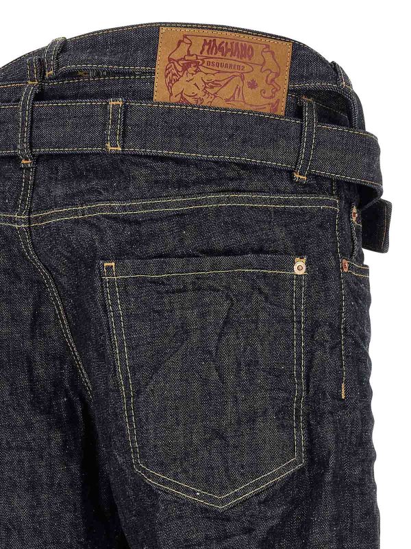 Vaqueros Rectos - Azul shop online: DSQUARED2