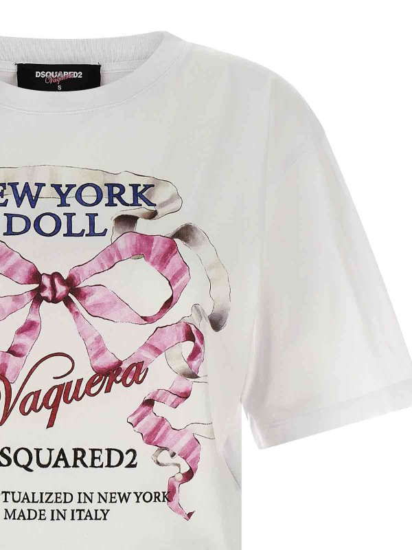The Best Shops DSQUARED2: t-shirt - Maglietta Capsule Vaquera X