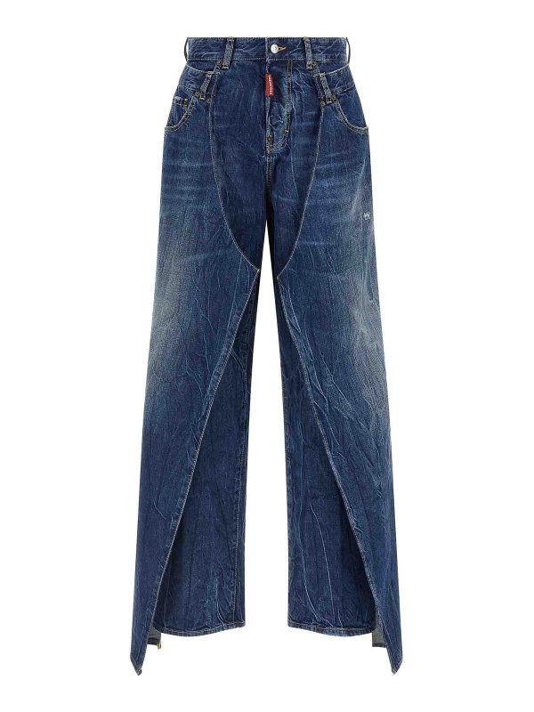 DSQUARED2: straight leg jeans - Bettter X   Jeans