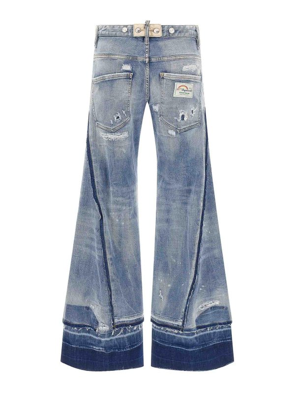 DSQUARED2: Jeans acampanados online - Jeans Acampanados - Azul