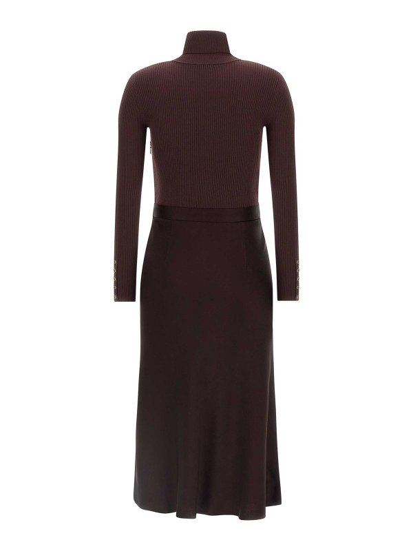 ELISABETTA FRANCHI: flared jeans online - Turtleneck Dress
