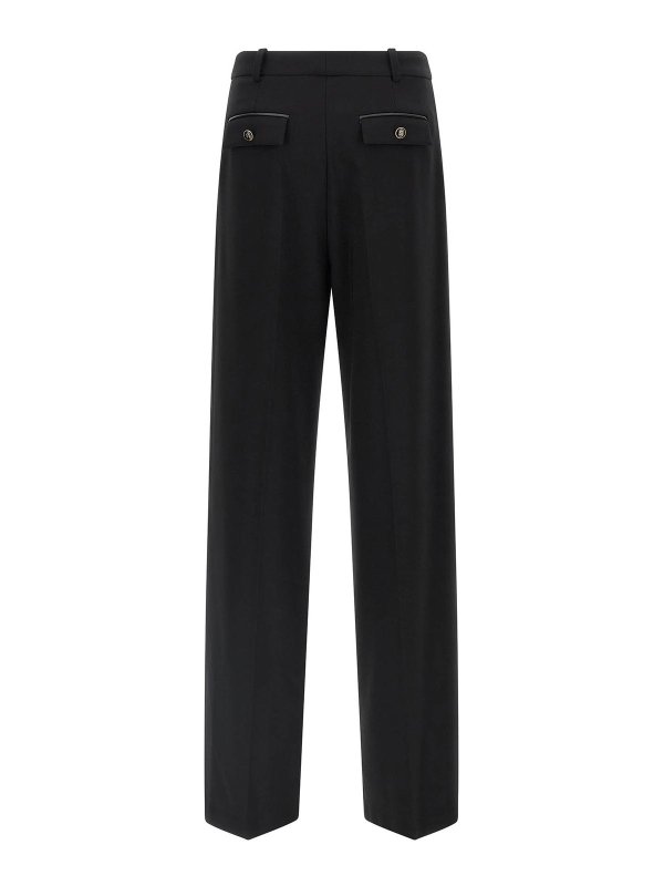 ELISABETTA FRANCHI: pantaloni casual online - Pantaloni in cady fluido