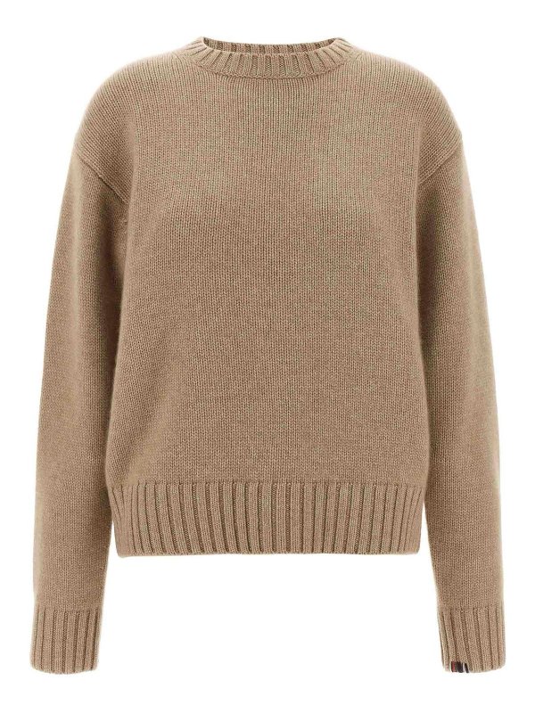 EXTREME CASHMERE: Pull col rond - Pull Col Rond - Beige