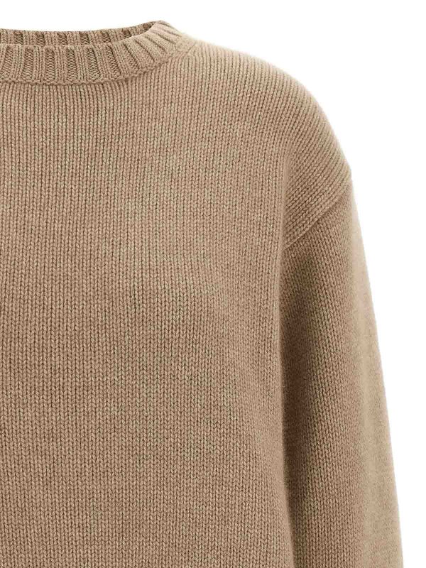 The Best Shops EXTREME CASHMERE: Pull col rond - Pull Col Rond - Beige
