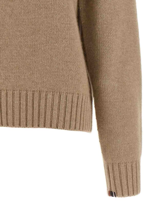 Pull Col Rond - Beige shop online: EXTREME CASHMERE