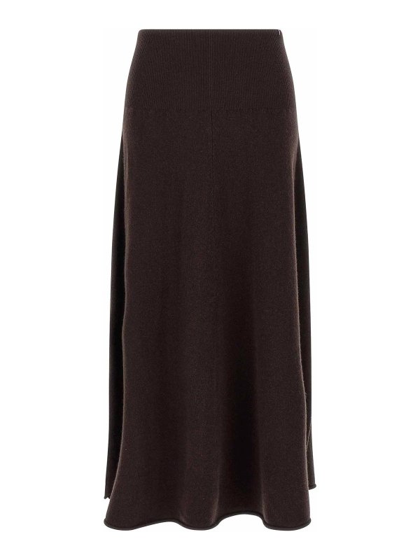 EXTREME CASHMERE: flared jeans - N388 Ease Skirt