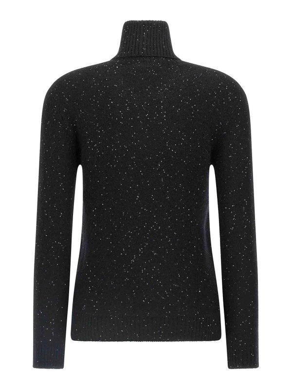 FABIANA FILIPPI: crew necks online - Sequin Turtleneck Sweater