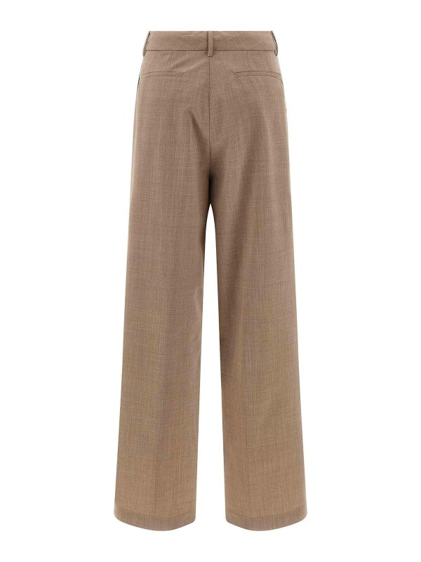 FABIANA FILIPPI: pantaloni casual online - Pantaloni in lana mista