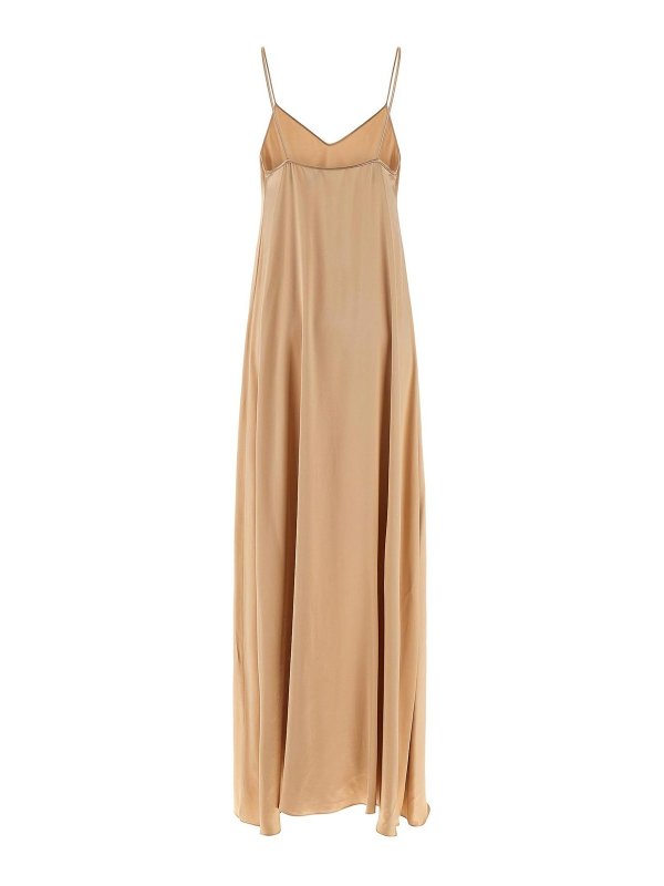 SALVATORE FERRAGAMO: Maxi robe online - Maxi Robe - Beige