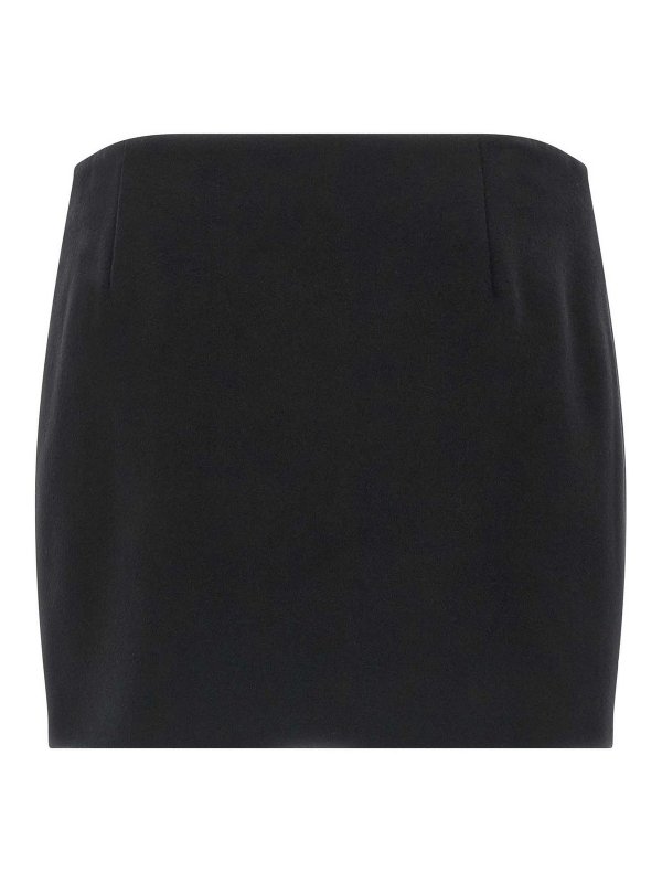 SALVATORE FERRAGAMO: Minifaldas online - Minifalda - Negro