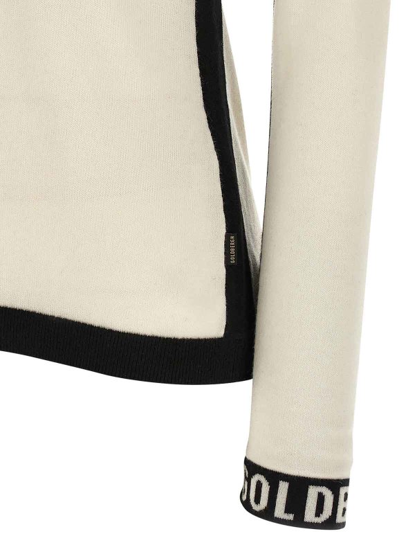 Rundhalspullover - Weiß shop online: GOLDBERGH