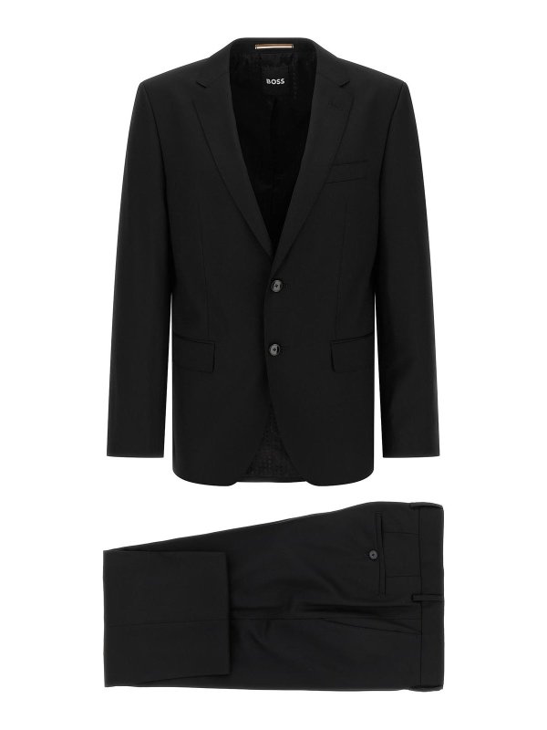 Hugo Boss: Blazer - Blazer - Negro