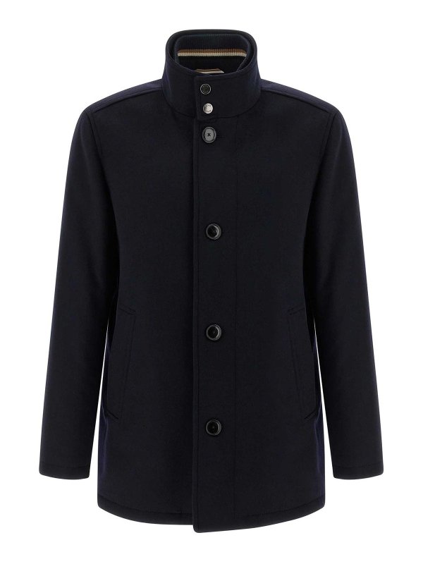 Hugo Boss: Turtlenecks & Polo necks - H-Coxtan-234 Coat