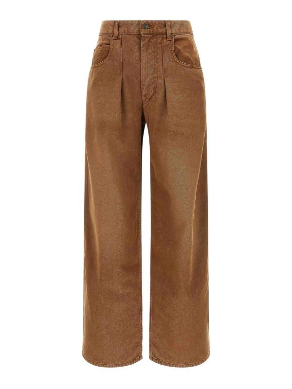 ISABEL MARANT: flared jeans - Rodayna Jeans