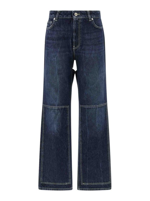JEAN PAUL GAULTIER: Jeans patte d