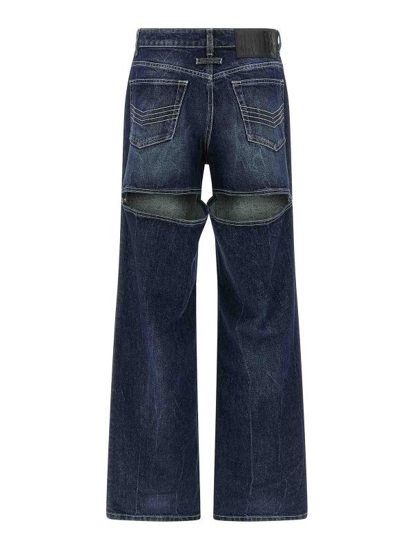 JEAN PAUL GAULTIER: Jeans patte d
