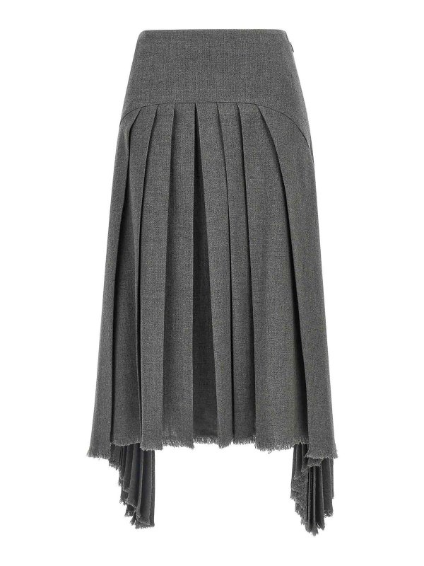 JIL SANDER: Jeans patte d