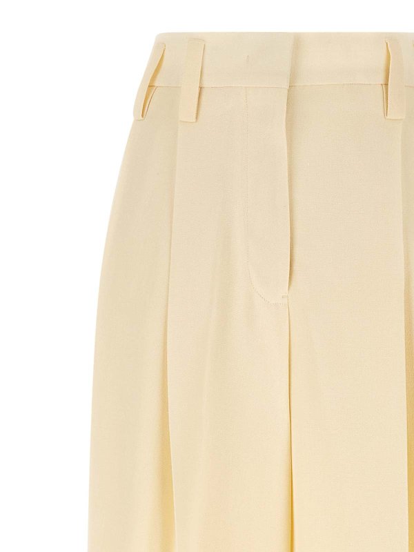 The Best Shops JIL SANDER: casual trousers - Loose Leg Pants