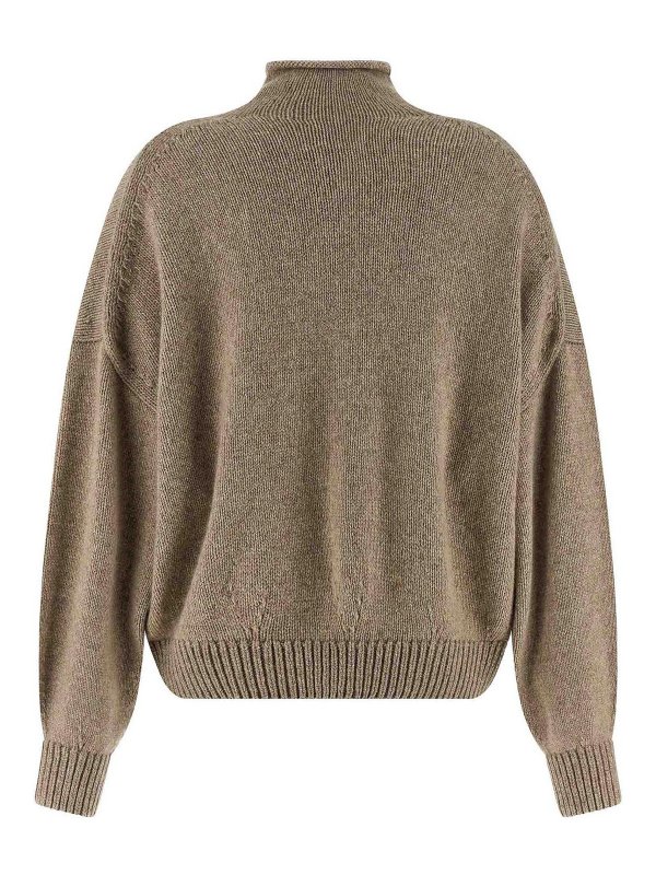 KHAITE: Cardigans online - Cardigan - Beige