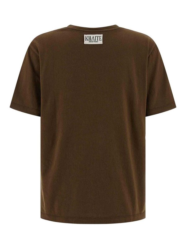 KHAITE: t-shirts online - Mae T-Shirt