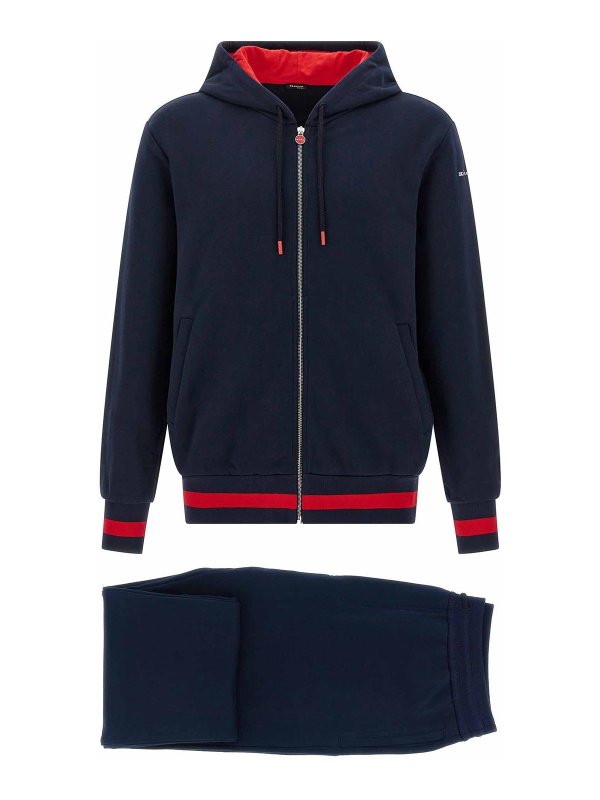 KITON: Pantalones deportivos - Pantalones Deportivos - Azul