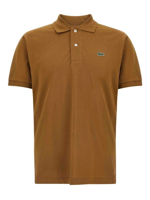 LACOSTE: polo - Polo con applicazione logo