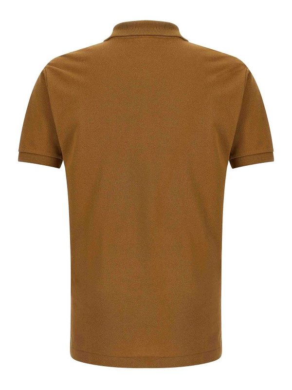 LACOSTE: polo online - Polo con applicazione logo