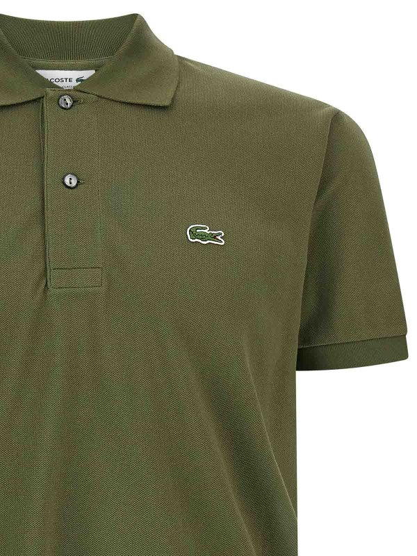 The Best Shops LACOSTE: polo shirts - Logo Patch Polo Shirt