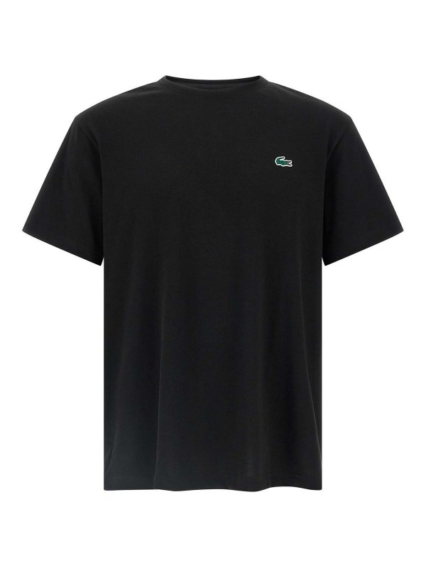 LACOSTE: Tシャツ - Tシャツ - 黒