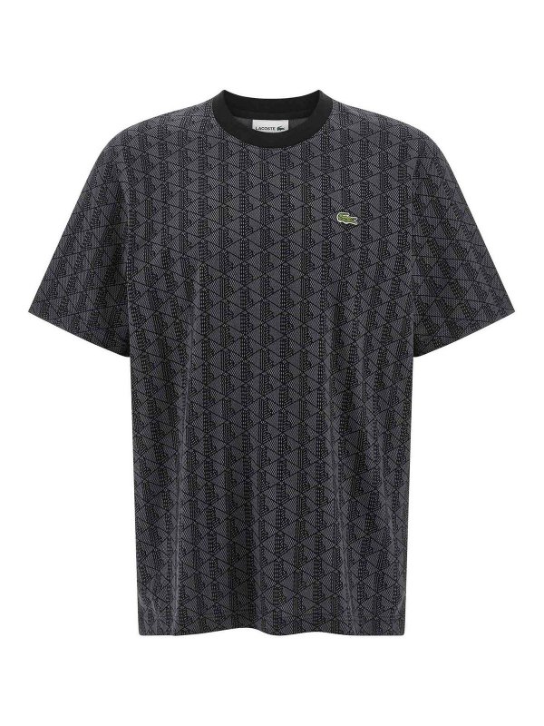 LACOSTE: T-shirts - T-Shirt - Gris
