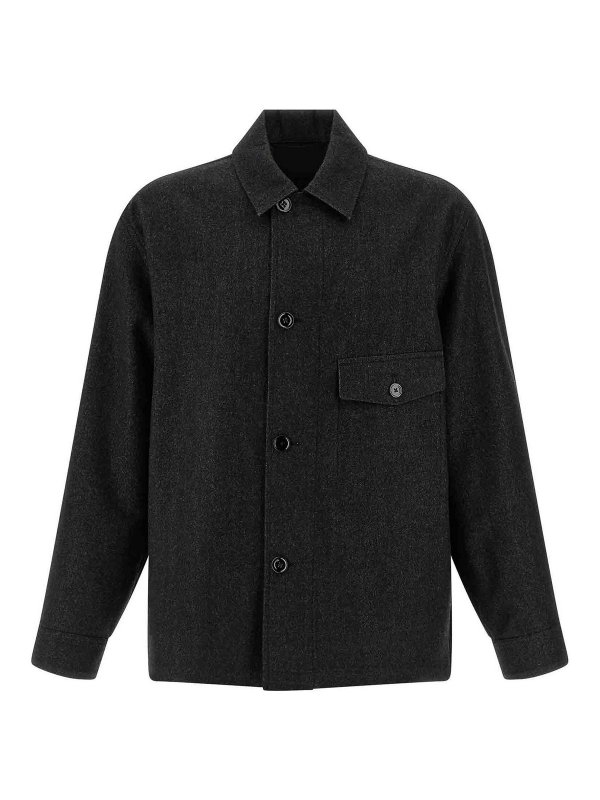 LEMAIRE: blouses - Wool Overshirt