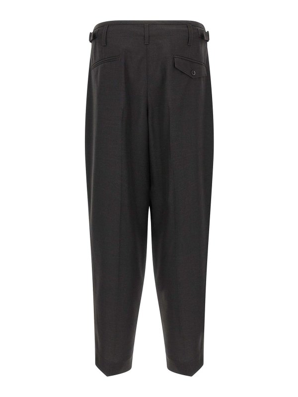 LEMAIRE: casual trousers online - Pleated Pants