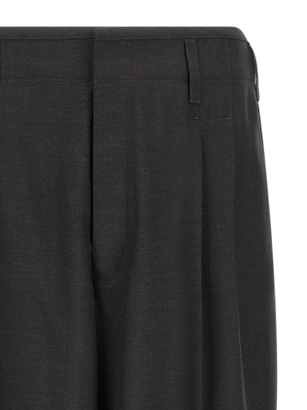 The Best Shops LEMAIRE: casual trousers - Pleated Pants