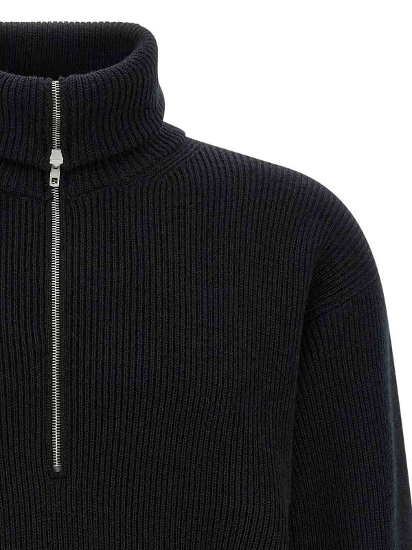 The Best Shops LEMAIRE: crew necks - Half Zip Sweater