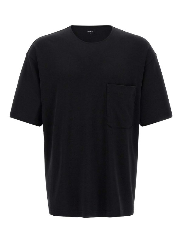 LEMAIRE: t-shirt - T-shirt in cotone e seta