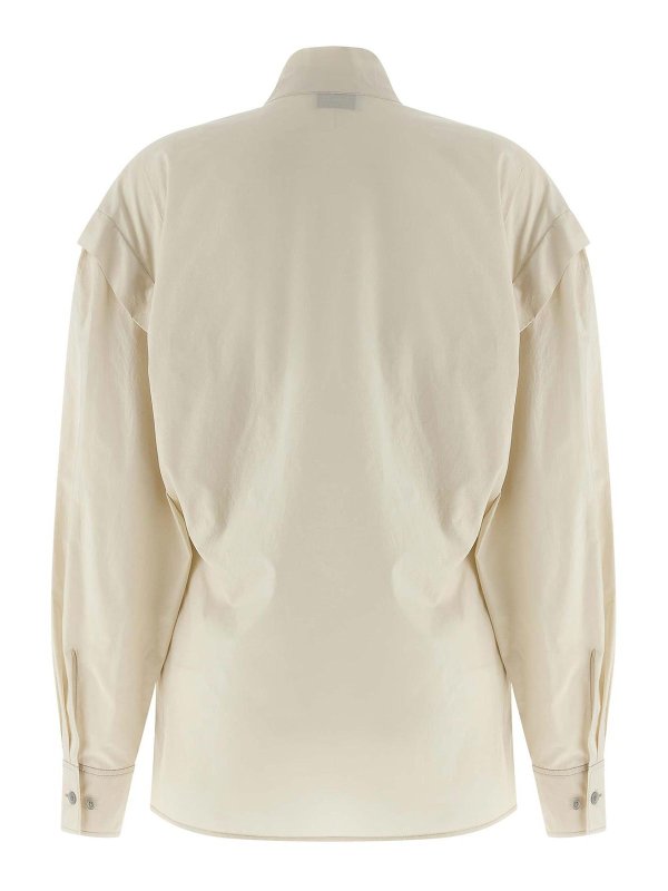 The Best Shops LEMAIRE: Blusen - Bluse - Beige