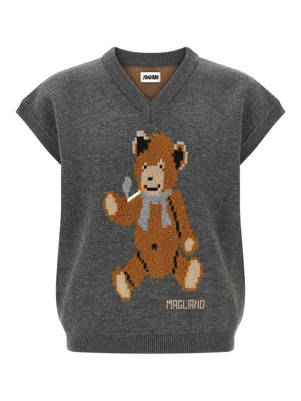 MAGLIANO: vests - Teddy Bear Vest