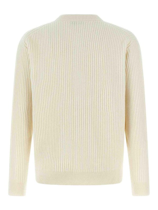 MAISON KITSUNÉ: Cardigans online - Cardigan - Weiß